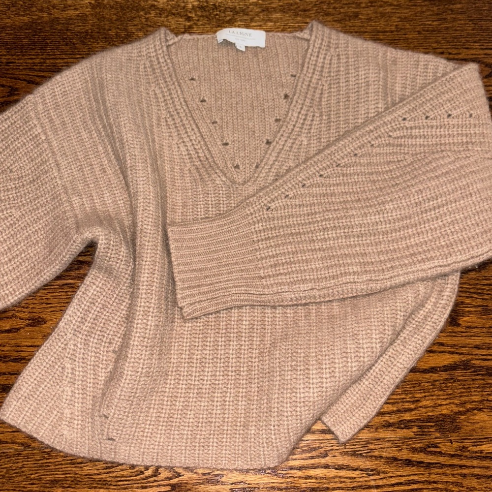 La Ligne Women's Tan Sweater